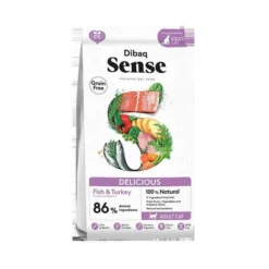 Dibaq Sense Sans Céréales Pour Chats (poisson, Dinde) 6kg