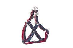 Dingo Harnais New York Pour Petit Chien Bleu Foncé