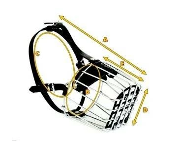 Dingo Muselière Métallique Pour Chien Taille 9a 2 Dingo Muselière Métallique Pour Chien Taille 9a – Image 2