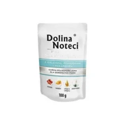 Dolina Noteci PREMIUM Pour Chiens De Petites Races Avec Tomates De Veau Et Pâtes 100 G X12