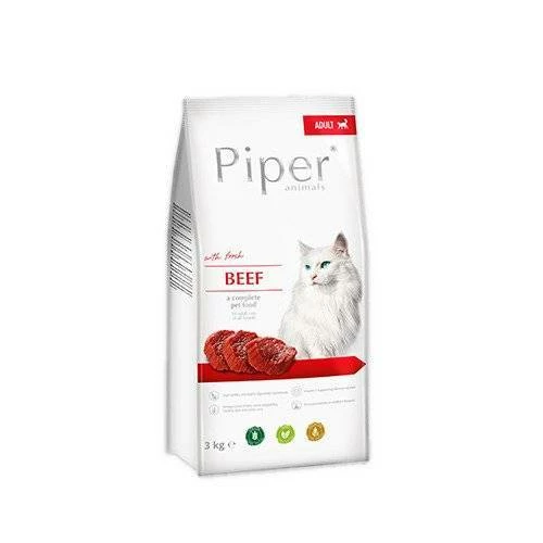 Dolina Noteci Piper Animals Avec Viande De Boeuf Pour Chats 3kg X2 2 Dolina Noteci Piper Animals Avec Viande De Boeuf Pour Chats 3kg X2 – Image 2