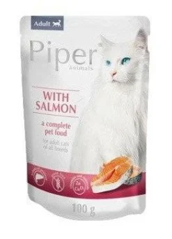 Dolina Noteci Piper Pour Chats Au Saumon 100g X12