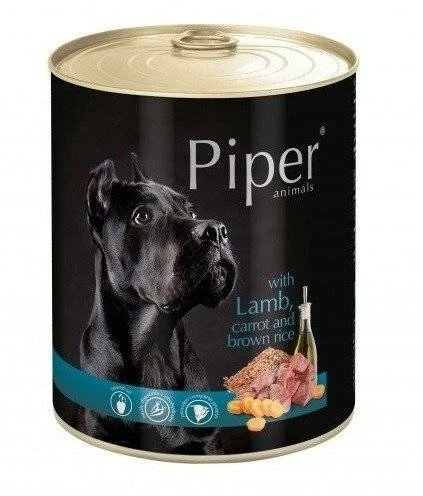 Dolina Noteci Piper Pour Chiens Agneau Avec Carottes Et Riz 800g X12 2 Dolina Noteci Piper Pour Chiens Agneau Avec Carottes Et Riz 800g X12 – Image 2