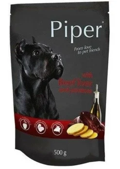 Dolina Noteci Piper Pour Chiens Avec Foie De Bœuf Et Pommes De Terre 500g X6