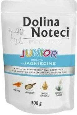 Dolina Noteci Premium Junior Riche En Agneau 300g X12