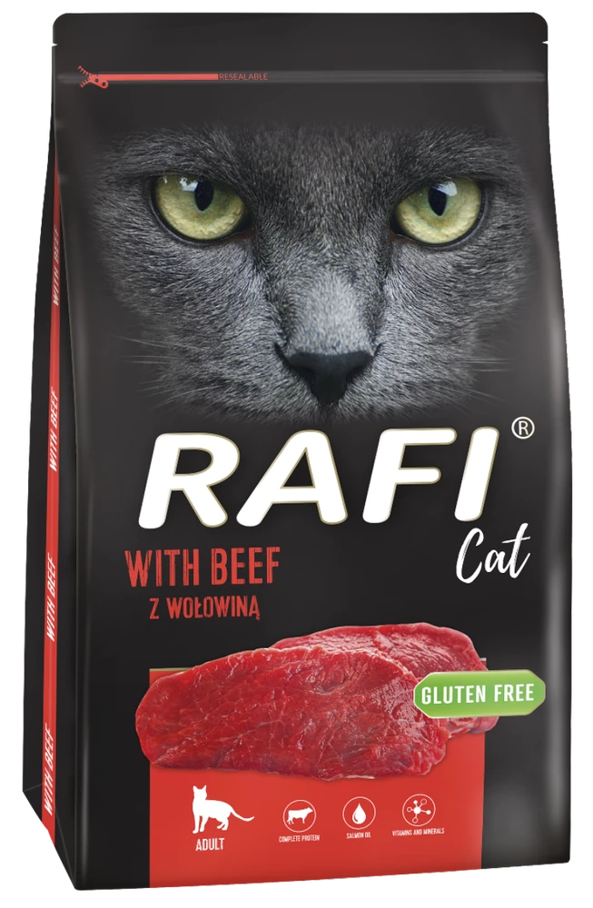 Dolina Noteci Rafi Cat Croquettes Pour Chat Avec Boeuf 7kg X2 2 Dolina Noteci Rafi Cat Croquettes Pour Chat Avec Boeuf 7kg X2 – Image 2