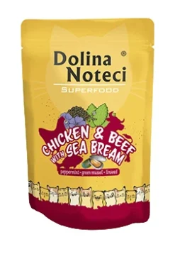 Dolina Noteci Superfood Poulet Et Boeuf Avec Cabillaud 85g X12
