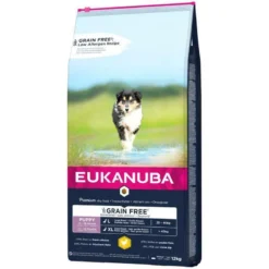 EUKANUBA Chiot Poulet L/XL Sans Grains 12kg