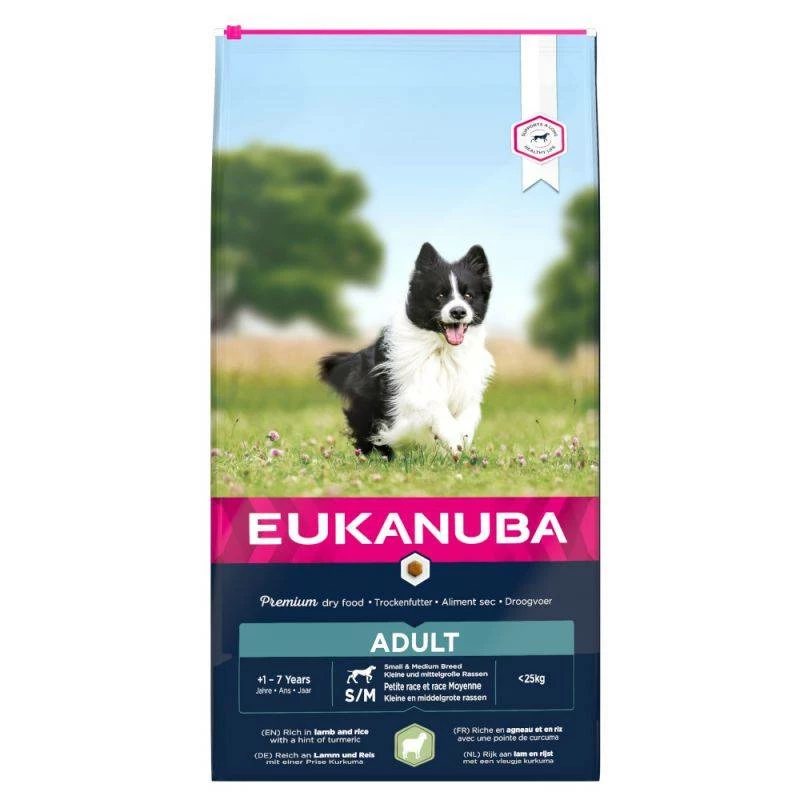 Eukanuba Adult Small & Medium Breed Aagneau Et Riz 12kg+Surprise Gratuite Pour Votre Chien 4 Eukanuba Adult Small & Medium Breed Aagneau Et Riz 12kg+Surprise Gratuite Pour Votre Chien – Image 4