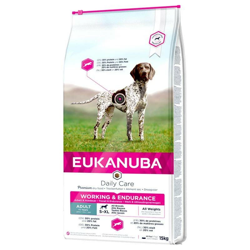 Eukanuba Daily Care Working & Endurance Adult 15kg+Surprise Gratuite Pour Votre Chien 3 Eukanuba Daily Care Working & Endurance Adult 15kg+Surprise Gratuite Pour Votre Chien – Image 3