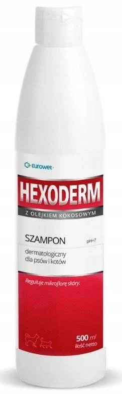 Eurowet Hexoderm Shampooing 500ml