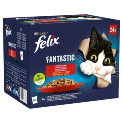 FELIX Fantastiques Saveurs Campagnardes En Gelée : 24x85g