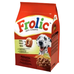 FROLIC Croquettes Pour Chiens Au Bœuf, Légumes Et Céréales 2,8kg+Surprise Gratuite Pour Chien -Zooart Elegant Boutique fre pl FROLIC croquettes pour chiens au boeuf legumes et cereales 2 8kg 14000 1