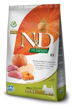 Farmina N&D Pumpkin Grain Free Canine Adult Mini Boar&Apple 7kg