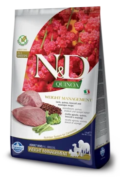 Farmina N&D Quinoa Canine Weight Management Lamb 7kg