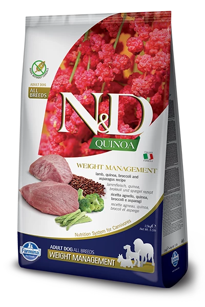 Farmina N&D Quinoa Canine Weight Management Lamb 7kg 1 Farmina N&D Quinoa Canine Weight Management Lamb 7kg