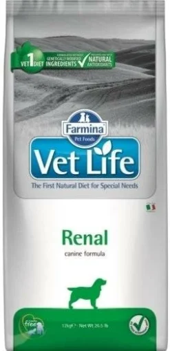 Farmina Vet Life Canine Renal 12kg+Surprise Gratuite Pour Chien