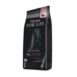 Fitmin For Life Canard Et Riz 14kg + Surprise Gratuite Pour Chien