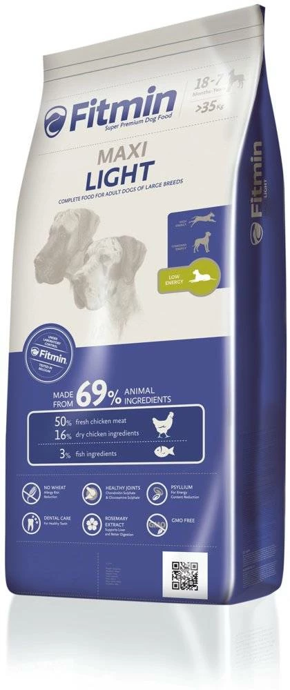 Fitmin Maxi Light Poulet 15kg+ Surprise Gratuite Pour Votre Chien 2 Fitmin Maxi Light Poulet 15kg+ Surprise Gratuite Pour Votre Chien – Image 2