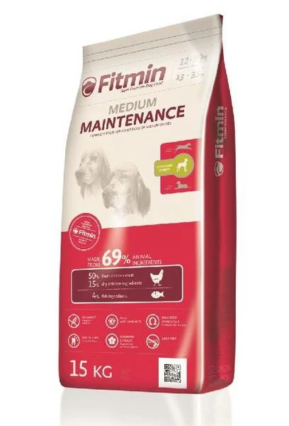 Fitmin Medium Maintenance Poulet 15kg + Surprise Gratuite Pour Votre Chien 2 Fitmin Medium Maintenance Poulet 15kg + Surprise Gratuite Pour Votre Chien – Image 2