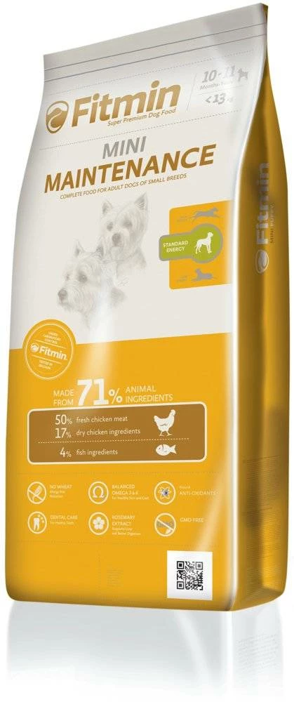 Fitmin Mini Maintenance Poulet 15kg+ Surprise Gratuite Pour Votre Chien 2 Fitmin Mini Maintenance Poulet 15kg+ Surprise Gratuite Pour Votre Chien – Image 2
