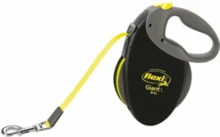 Flexi Giant L Laisse Original Ruban 8m Jusqu'à 50 Kg - Néon+ Surprise Pour Chien Gratuite