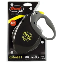 Flexi Giant Laisse Ruban M 8m Jusqu'à 25kg Néon+ Surprise Gratuite Pour Chien -Zooart Elegant Boutique fre pl Flexi Giant Laisse a sangle M 8m Jusqua 25kg Neon 15642 1 1
