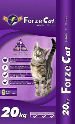 Forzecat 60% Viande Et Poisson. Sans OGM 20kg