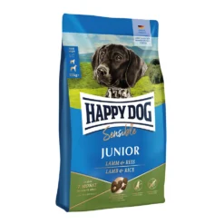 HAPPY DOG Sensible Junior, Nourriture Sèche, Agneau/riz, 10 Kg