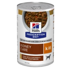 Hills HILL'S PD Prescription Diet Canine K/d Poulet (ragoût) 354 G-boîte X6