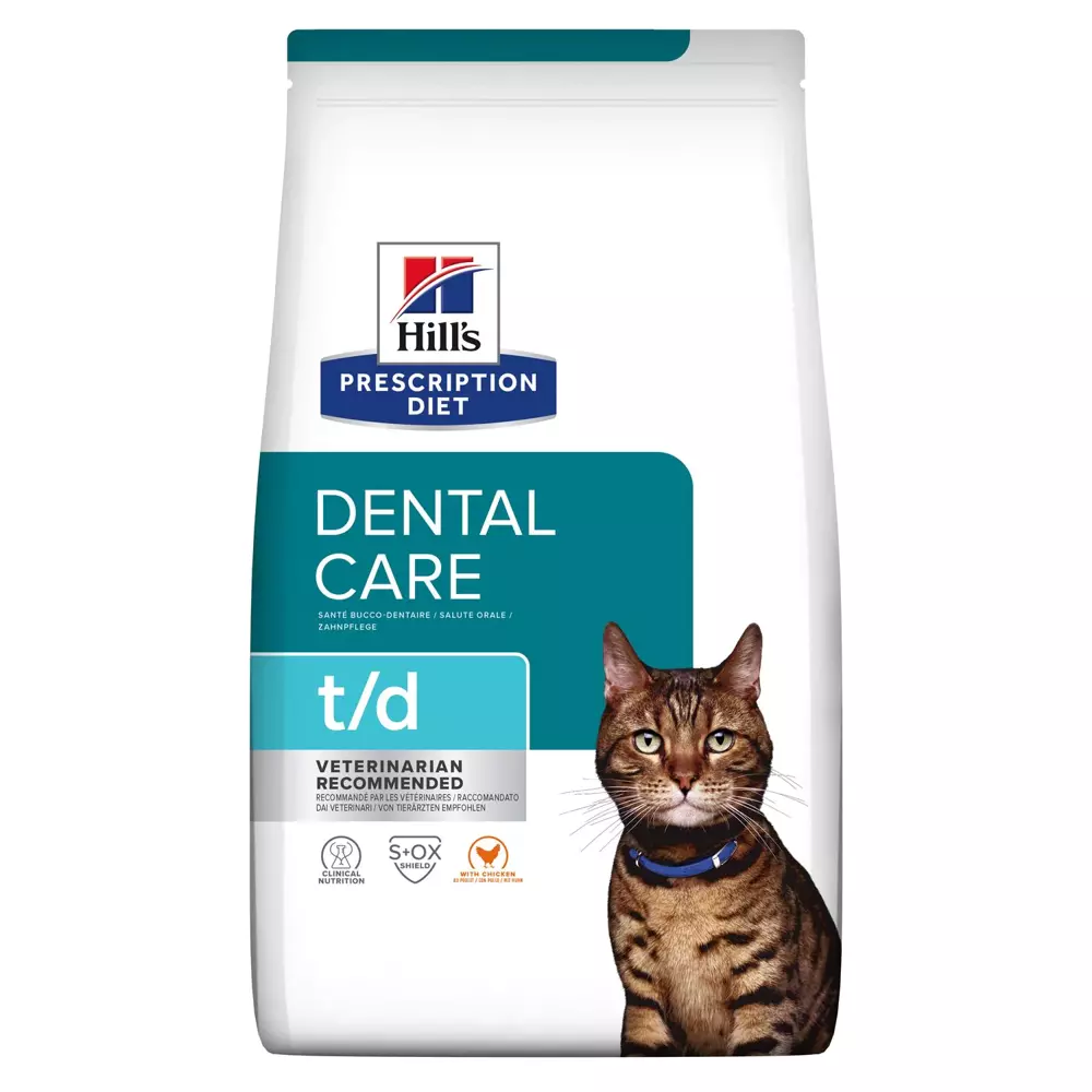 Hills HILL'S PD Prescription Diet Feline T/d 1,5kg 1 Hills HILL'S PD Prescription Diet Feline T/d 1,5kg