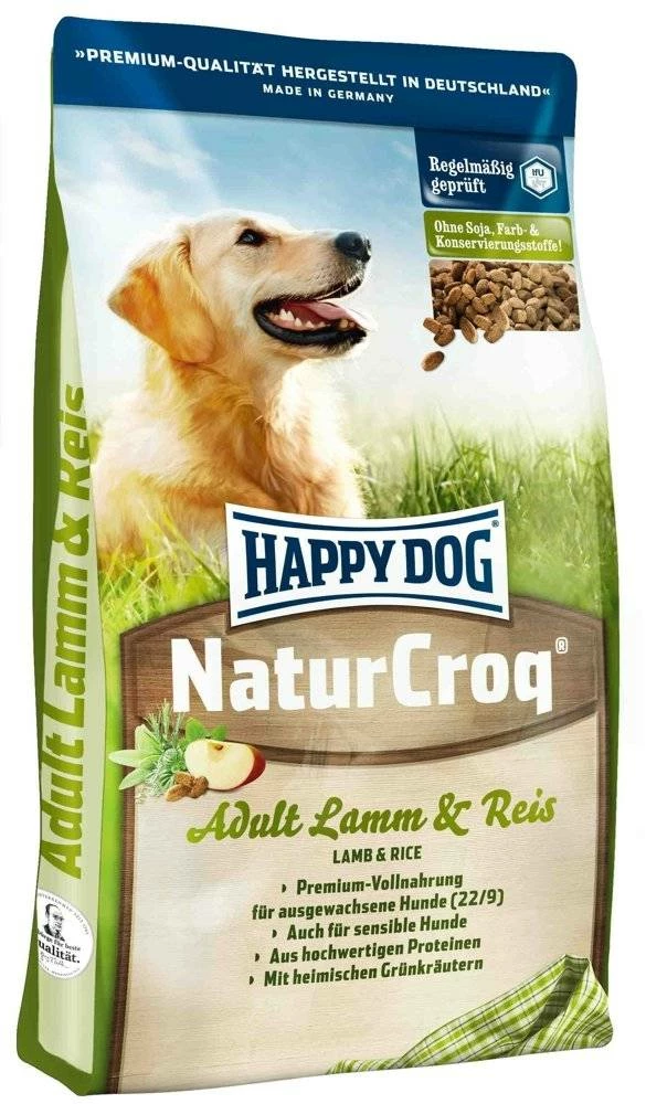 Happy Dog NaturCroq Adult Agneau & Riz 15kg 2 Happy Dog NaturCroq Adult Agneau & Riz 15kg – Image 2