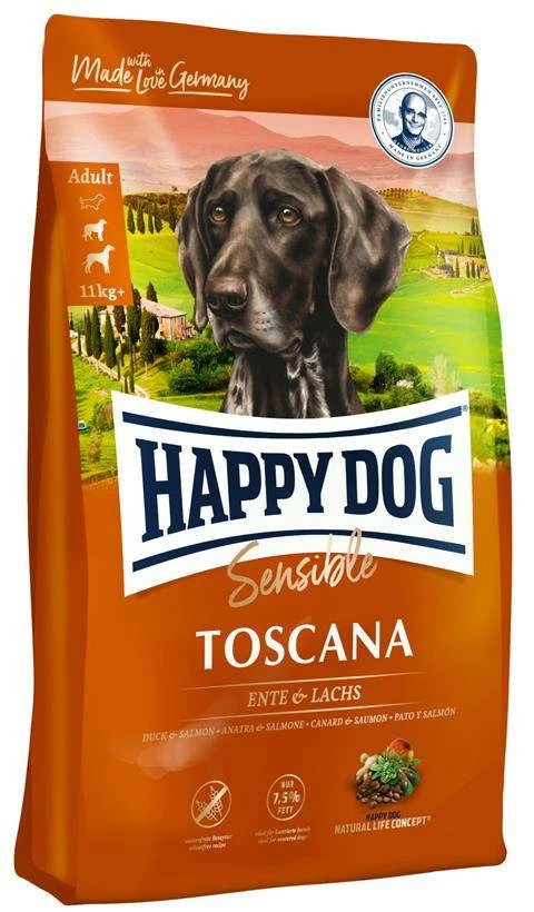 Happy Dog Supreme Toscana 4kg 1 Happy Dog Supreme Toscana 4kg