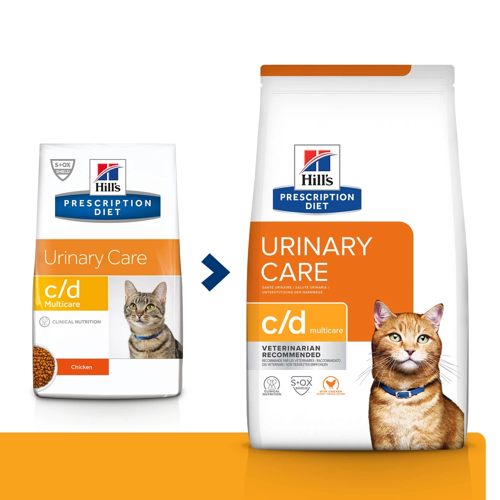 Hills Hill's PD Prescription Diet Feline C/d Multicare Poulet 1,5kg 1 Hills Hill's PD Prescription Diet Feline C/d Multicare Poulet 1,5kg