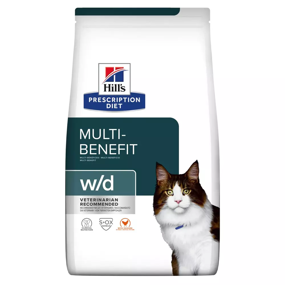Hills Hill's PD Prescription Diet Feline W/d Poulet 1,5kg 1 Hills Hill's PD Prescription Diet Feline W/d Poulet 1,5kg