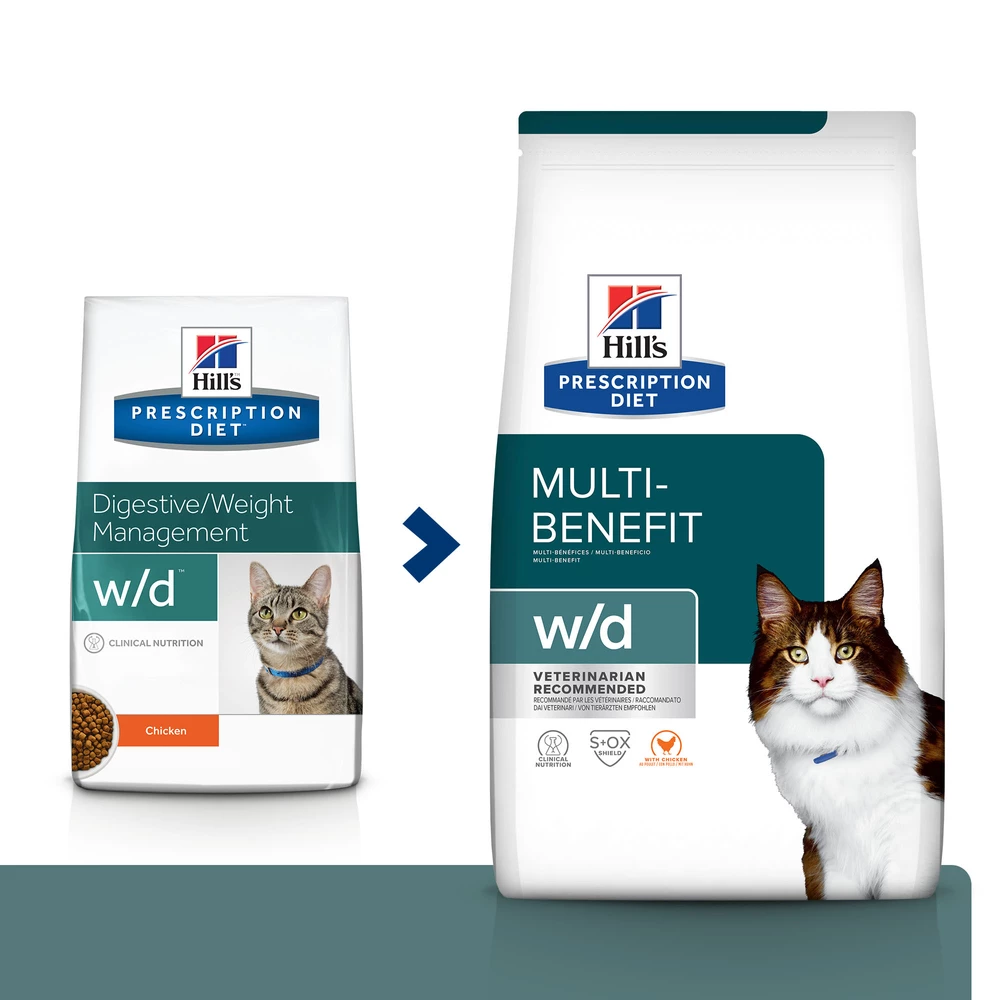 Hills Hill's PD Prescription Diet Feline W/d Poulet 1,5kg 2 Hills Hill's PD Prescription Diet Feline W/d Poulet 1,5kg – Image 2