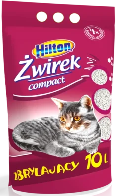 Hilton Litière Compacte Agglomérante à La Bentonite Pour Chats 10l
