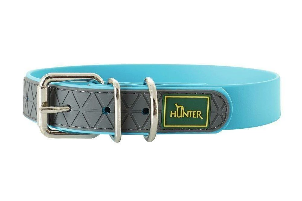 Hunter Convenience Collier Pour Chien Turquoise 55cm 1 Hunter Convenience Collier Pour Chien Turquoise 55cm