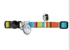 Hunter Glossy Stripes Collier Pour Chat 19-34cm