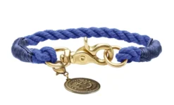 Hunter List Collier Bleu Foncé S 40cm