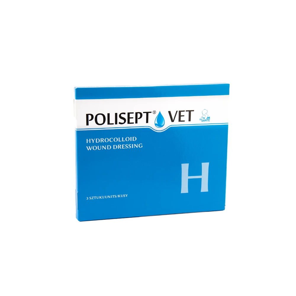 JM SANTE Polisept Vet H-Hydrocolide Pansement Pour Chiens Et Chats-3pcs 1 JM SANTE Polisept Vet H-Hydrocolide Pansement Pour Chiens Et Chats-3pcs
