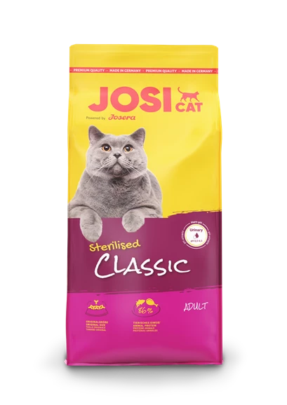 JOSERA JosiCat Sterilised Classic 18kg 1 JOSERA JosiCat Sterilised Classic 18kg