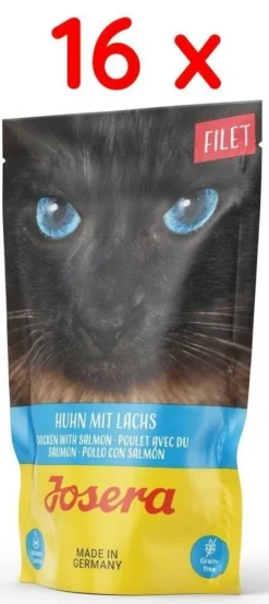 Josera Filet De Poulet Au Saumon 16x70g