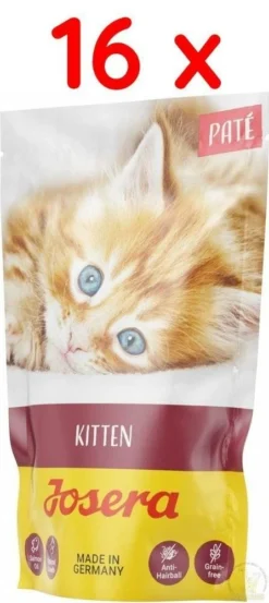 Josera Pate Chaton à L'huile De Saumon 16x85g
