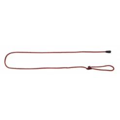 KERBL GoLeyGo Laisse Cordée Avec Adaptateur, Rouge, 8mm X 140-200cm,S,max.15kg