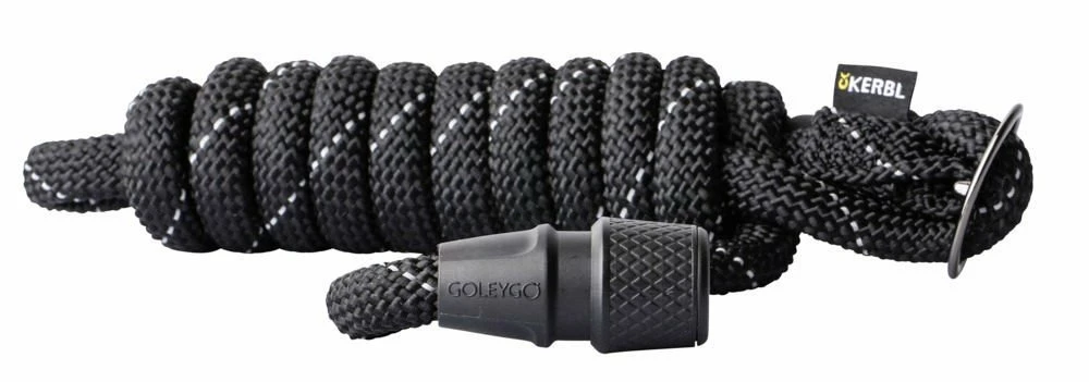 KERBL Laisse GoLeyGo 2.0 Avec Adaptateur Noir Pour Chien 12mm X 140-200cm, M, Max 60kg 2 KERBL Laisse GoLeyGo 2.0 Avec Adaptateur Noir Pour Chien 12mm X 140-200cm, M, Max 60kg – Image 2