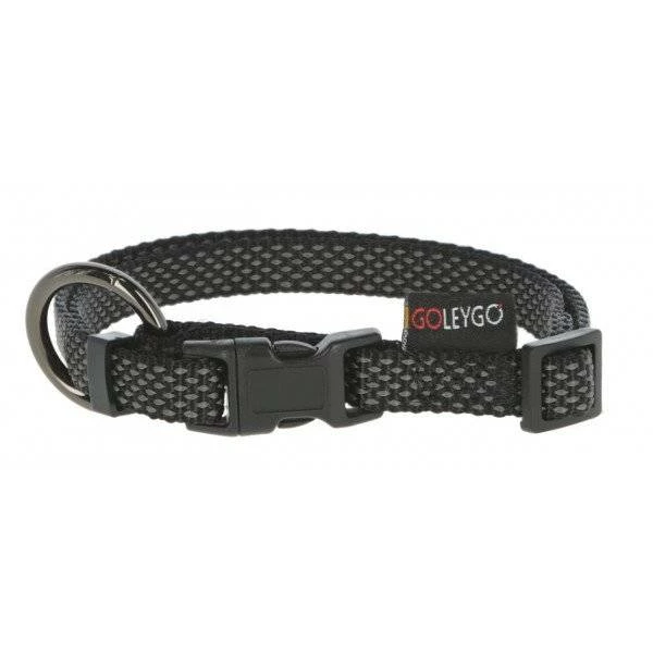 KERBL Set GoLeyGo, Sangle De Collier+laisse Avec Adaptateur 15mm X 29-45cm, 1cm X 1,4-2m,noir,S,max.15kg 2 KERBL Set GoLeyGo, Sangle De Collier+laisse Avec Adaptateur 15mm X 29-45cm, 1cm X 1,4-2m,noir,S,max.15kg – Image 2