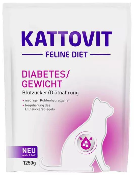 Kattovit Diabetes 1250g De Nourriture Sèche 1 Kattovit Diabetes 1250g De Nourriture Sèche