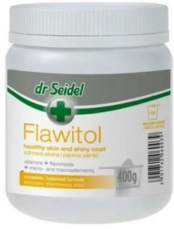 Laboratoire DermaPharm Dr Seidel Flawitol Peau Saine Et Beaux Pelage 400g