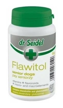 Laboratoire DermaPharm Dr Seidel Flawitol Pour Chien Senior 60 Comprimés